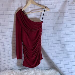 Suzi Chin For Maggy Boutique One Shoulder Bodycon